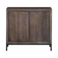  25866 - Uttermost Nadie Light Walnut Console Cabinet